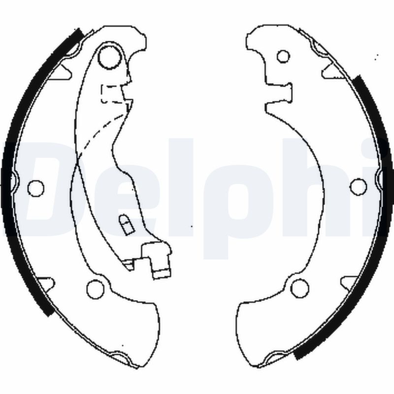 Bremsbackensatz - LS1840 DELPHI