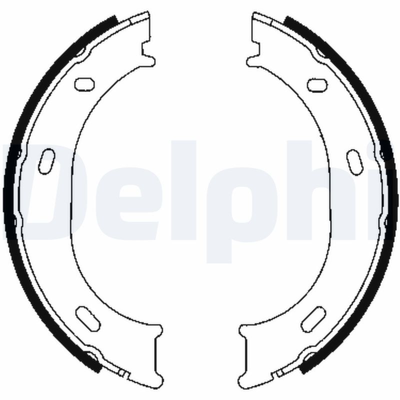 Brake Shoe Set - LS1905 DELPHI