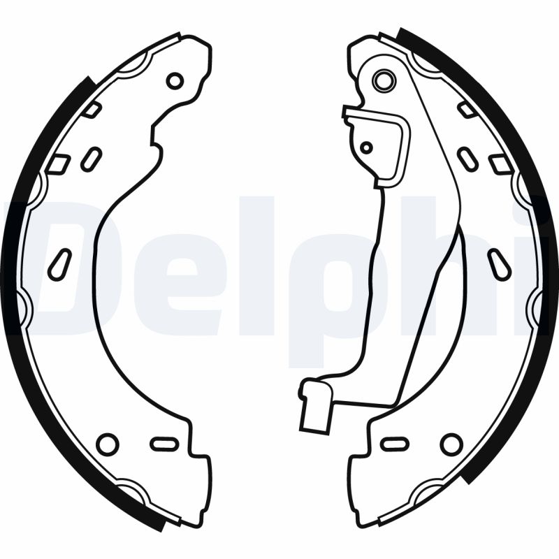 Brake Shoe Set - LS1910 DELPHI