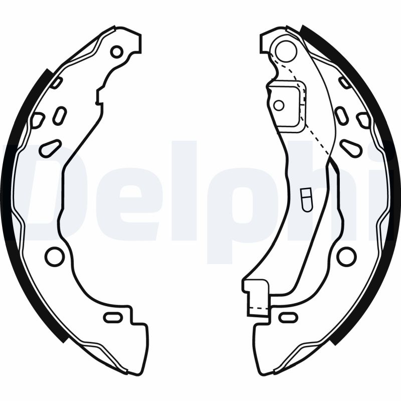 Brake Shoe Set - LS1929 DELPHI