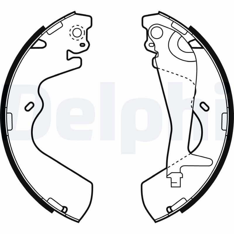 Brake Shoe Set - LS1934 DELPHI