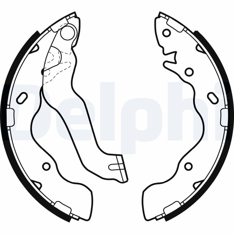 Brake Shoe Set - LS1953 DELPHI