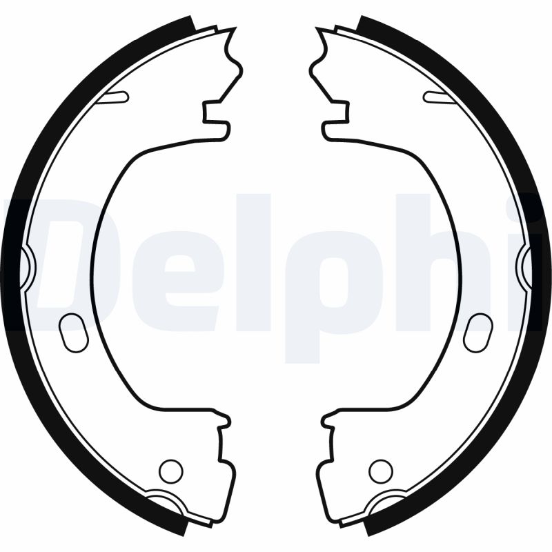 Brake Shoe Set - LS1960 DELPHI