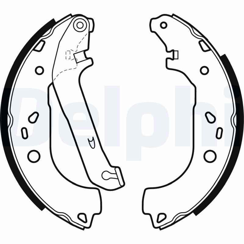 Brake Shoe Set - LS1983 DELPHI