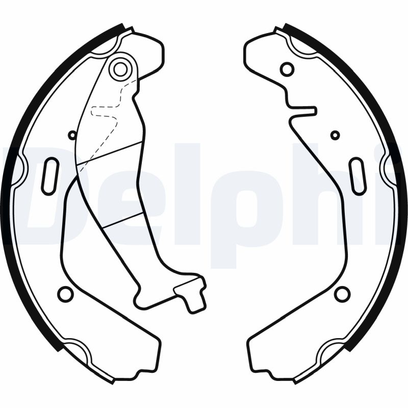Brake Shoe Set - LS1990 DELPHI