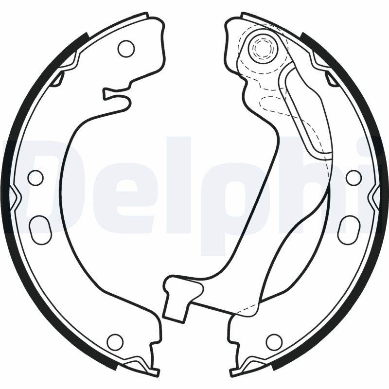 Bremsbackensatz - LS2003 DELPHI