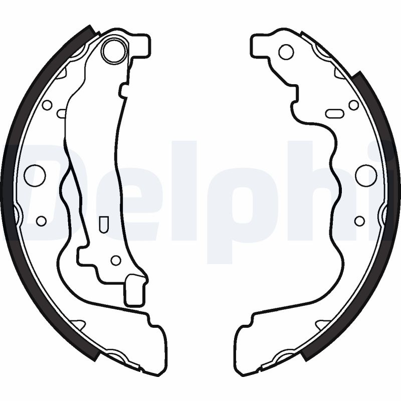 Brake Shoe Set - LS2022 DELPHI