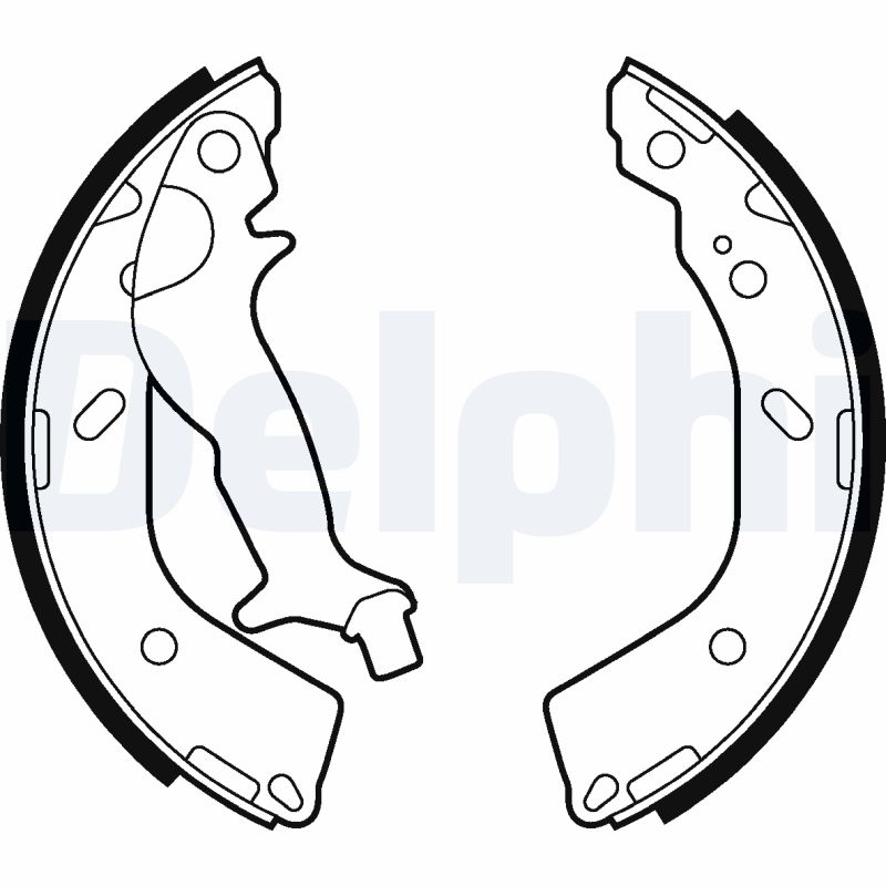 Brake Shoe Set - LS2027 DELPHI