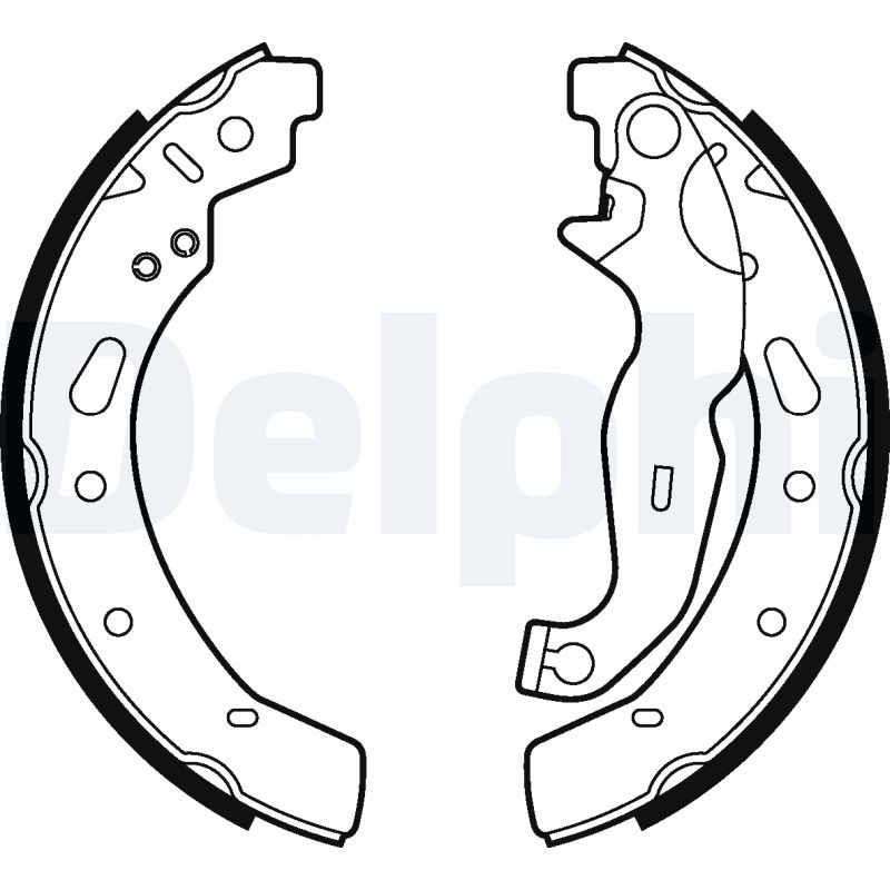 Kit ganasce freno - LS2028 DELPHI