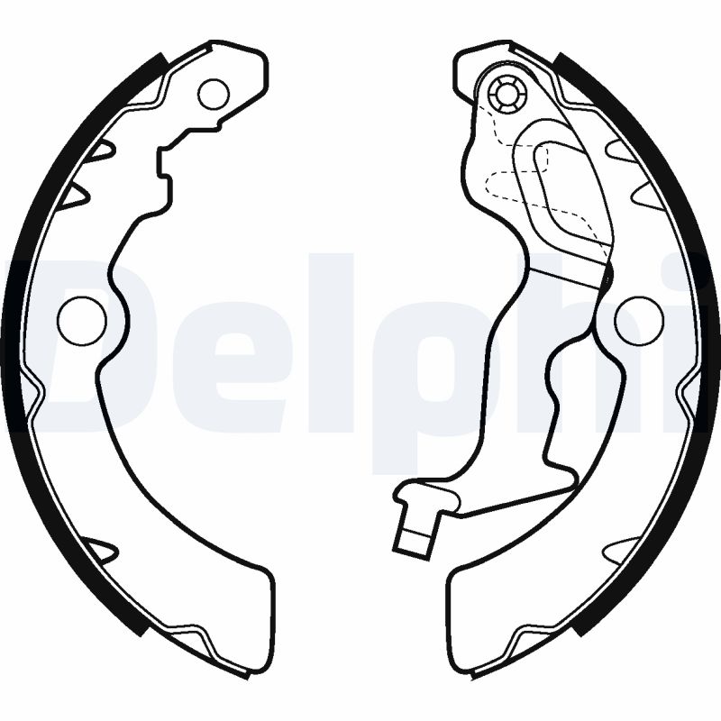 Brake Shoe Set - LS2045 DELPHI
