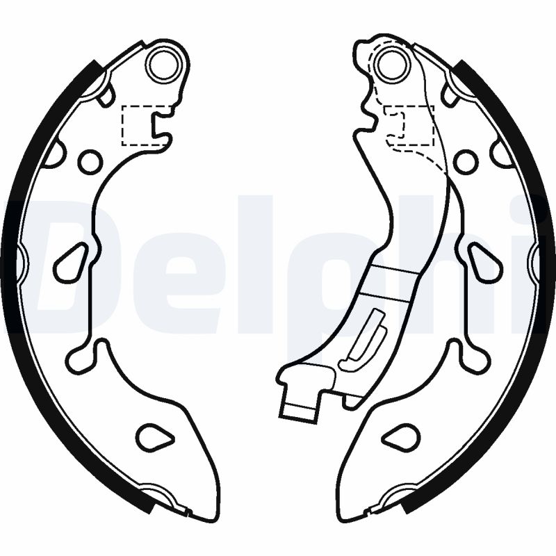 Kit ganasce freno - LS2047 DELPHI