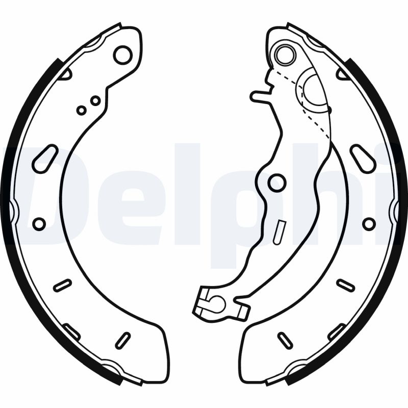Bremsbackensatz - LS2062 DELPHI