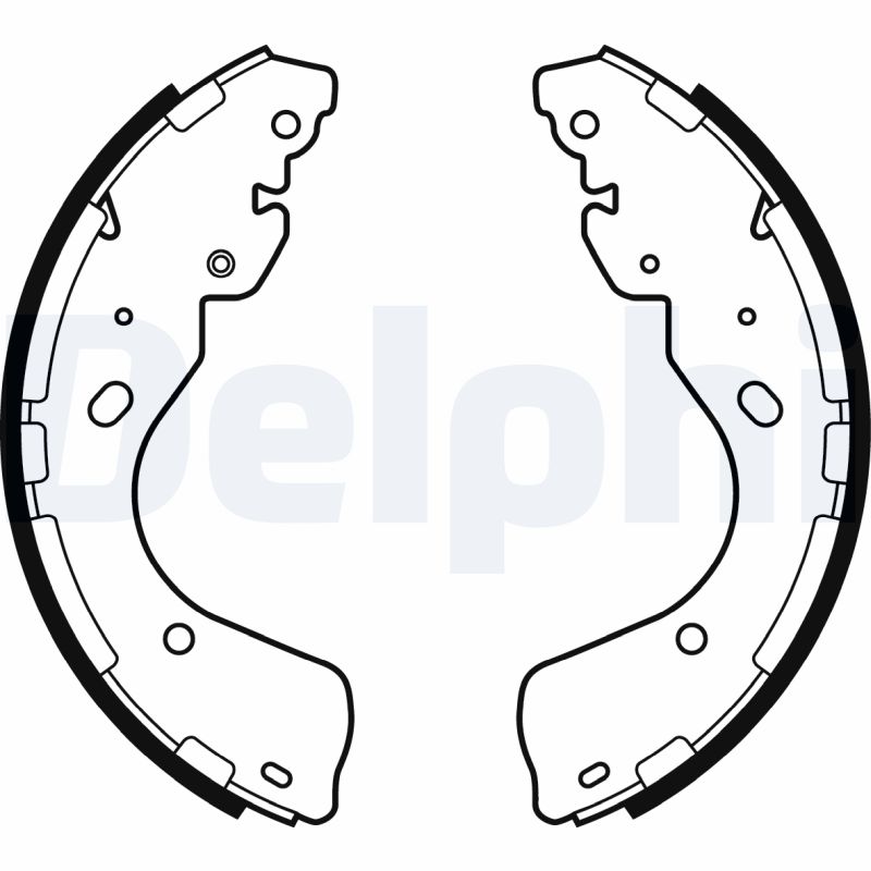 Brake Shoe Set - LS2080 DELPHI