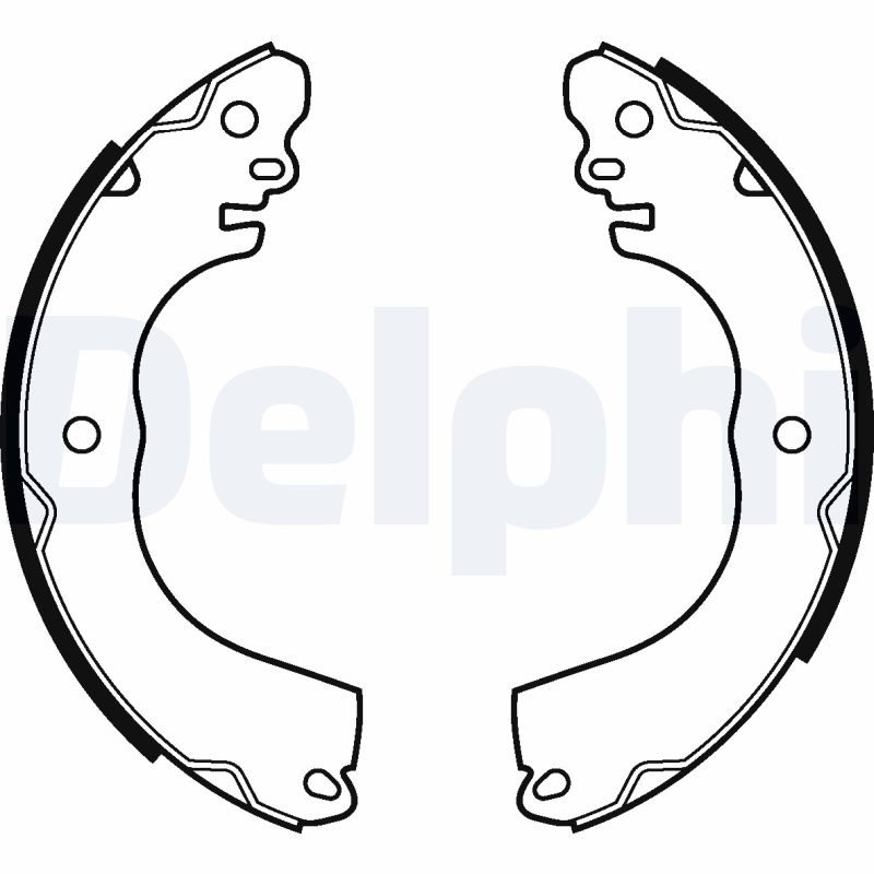 Kit ganasce freno - LS2111 DELPHI