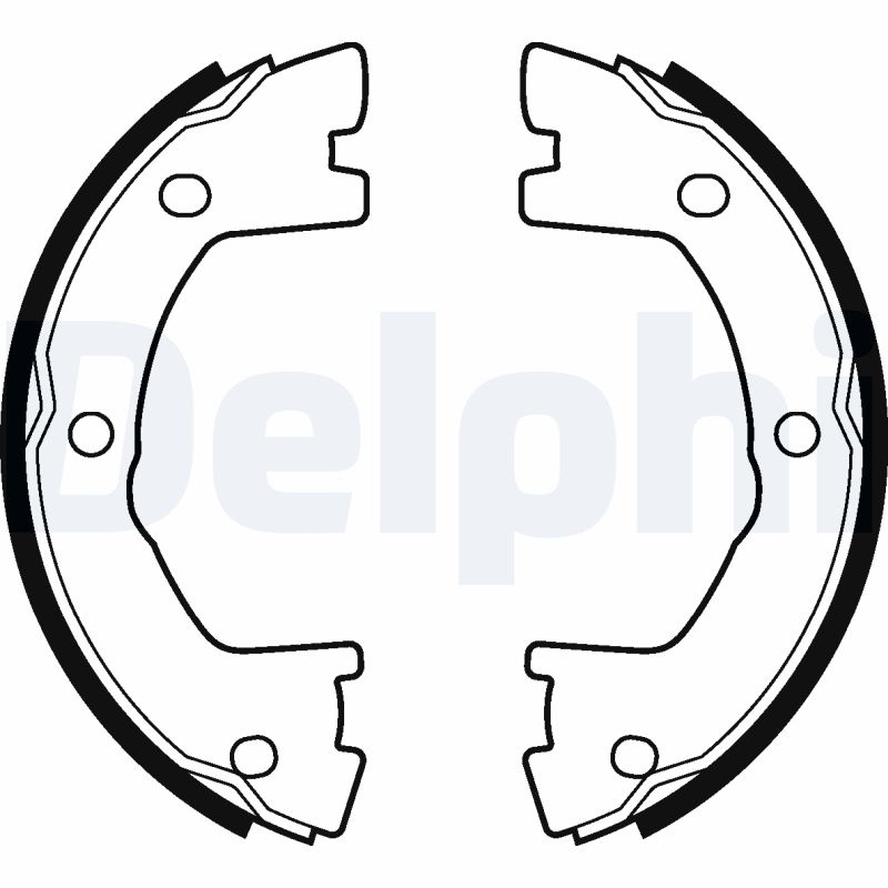 Brake Shoe Set - LS2115 DELPHI