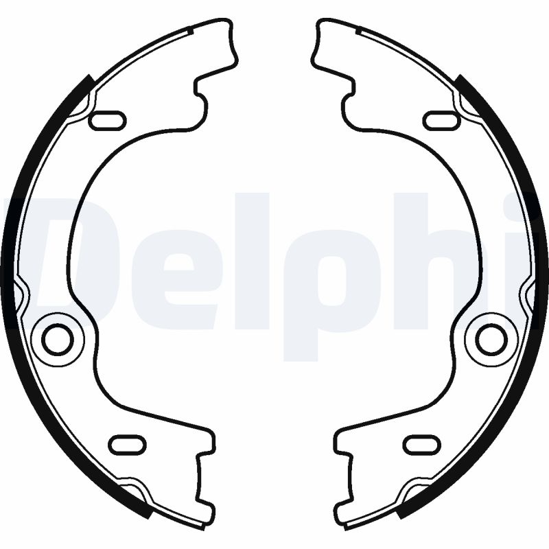 Brake Shoe Set - LS2129 DELPHI