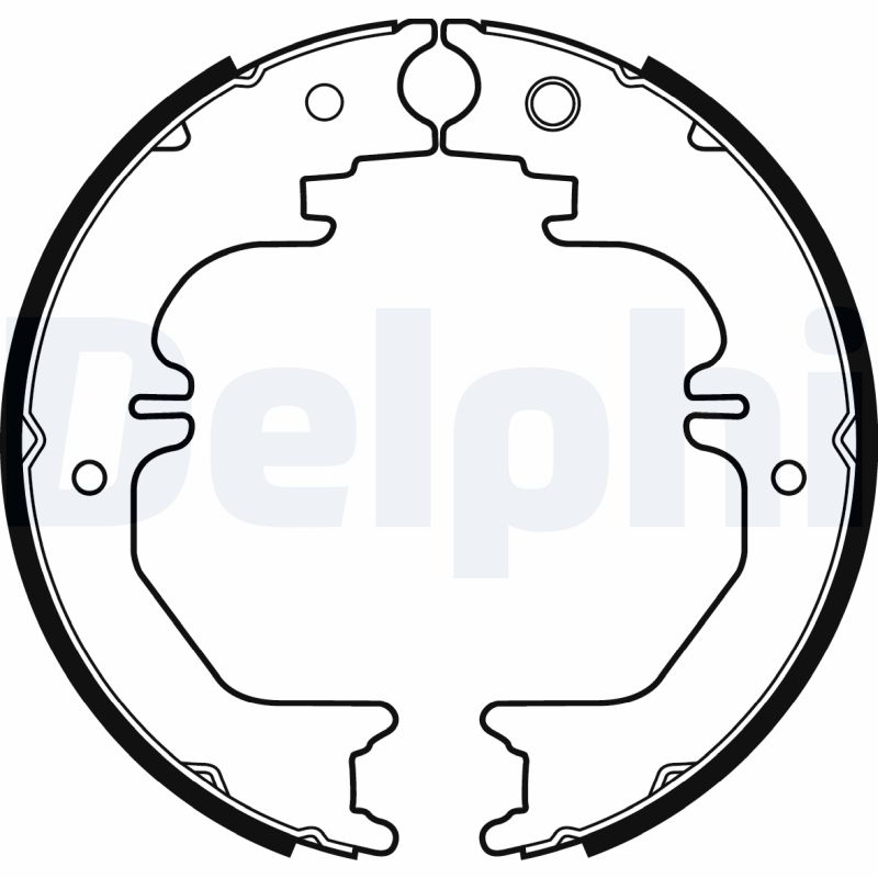 Kit ganasce freno - LS2132 DELPHI