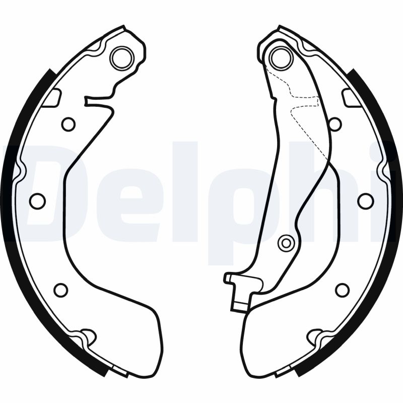 Brake Shoe Set - LS2134 DELPHI