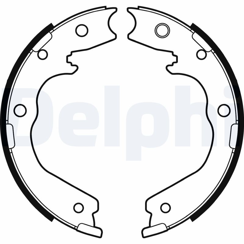 Brake Shoe Set - LS2137 DELPHI