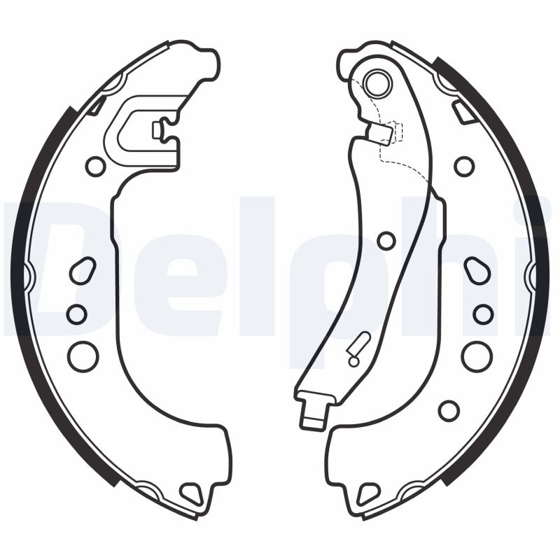 Kit ganasce freno - LS2149 DELPHI