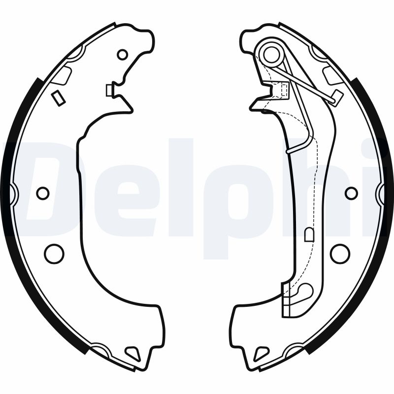 Bremsbackensatz - LS2157 DELPHI