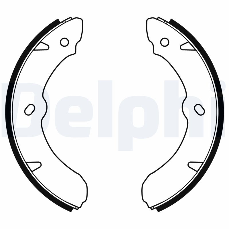 Kit ganasce freno - LS2177 DELPHI
