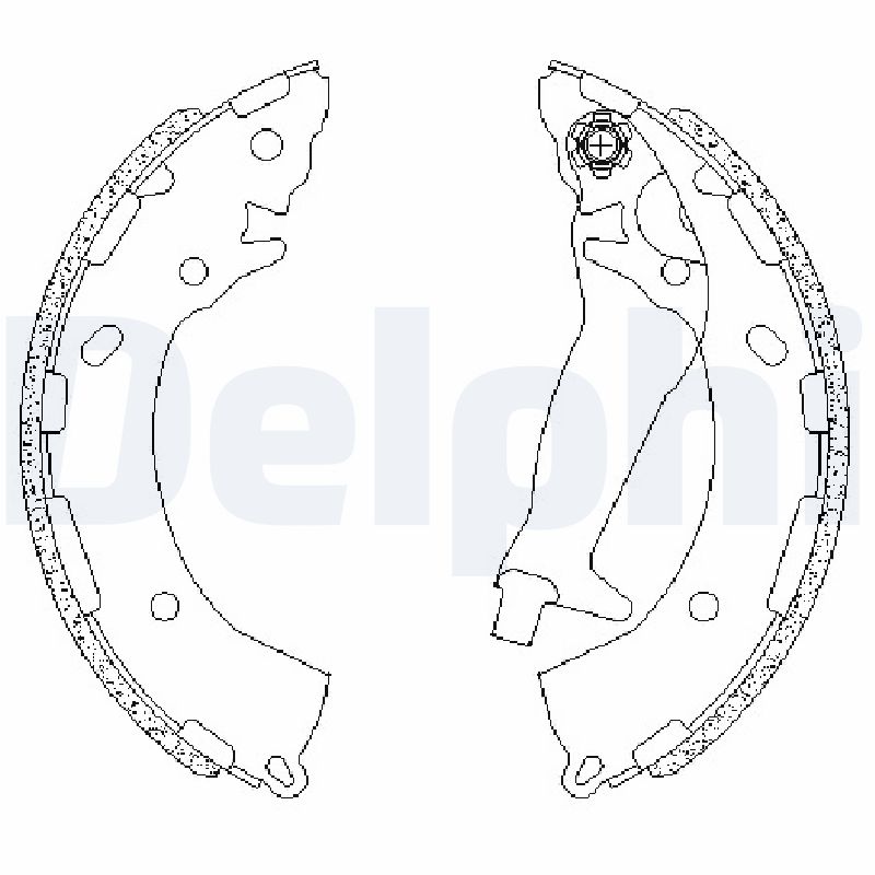 Bremsbackensatz - LS2195 DELPHI