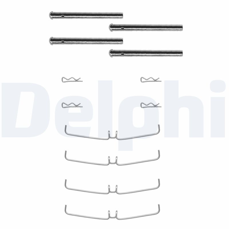 Accessory Kit, disc brake pad - LX0004 DELPHI