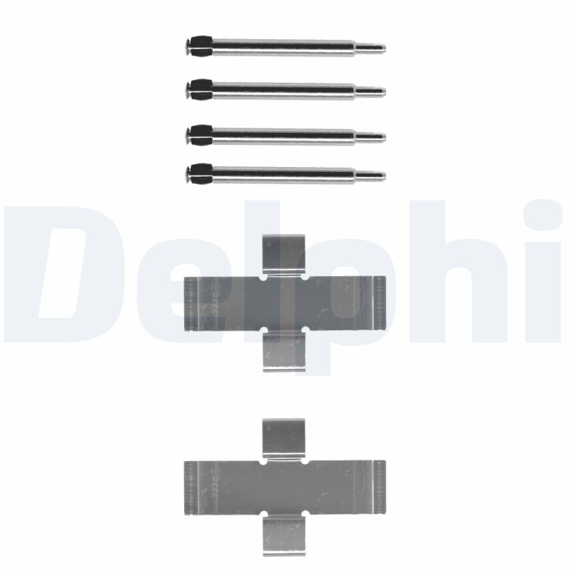 Accessory Kit, disc brake pad - LX0006 DELPHI