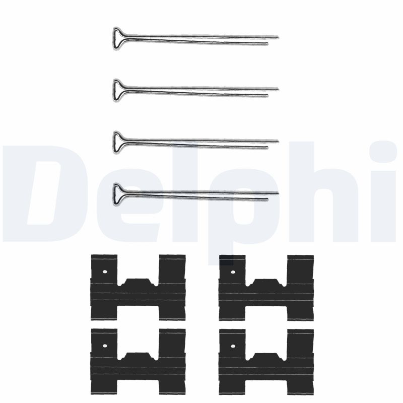 Accessory Kit, disc brake pad - LX0023 DELPHI