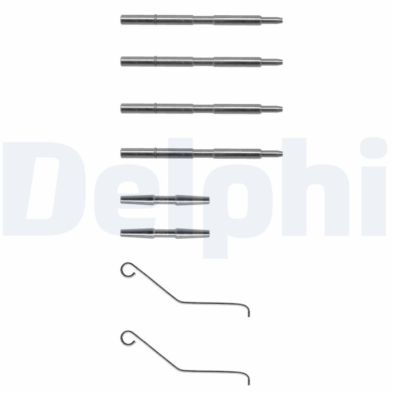 Комплектующие, колодки дискового тормоза - LX0068 DELPHI