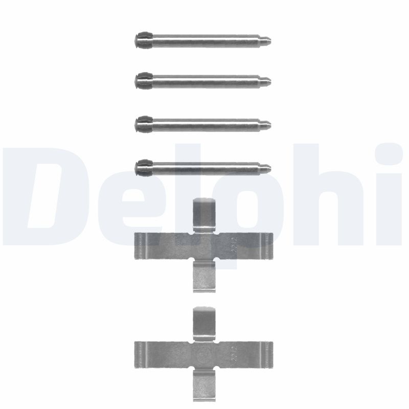 Accessory Kit, disc brake pad - LX0070 DELPHI