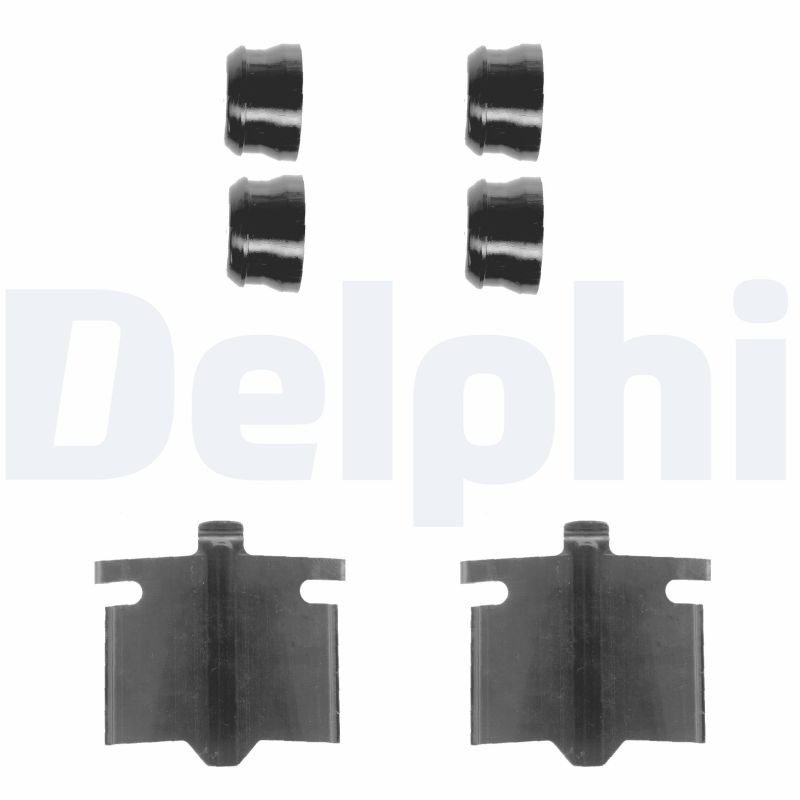 Accessory Kit, disc brake pad - LX0082 DELPHI