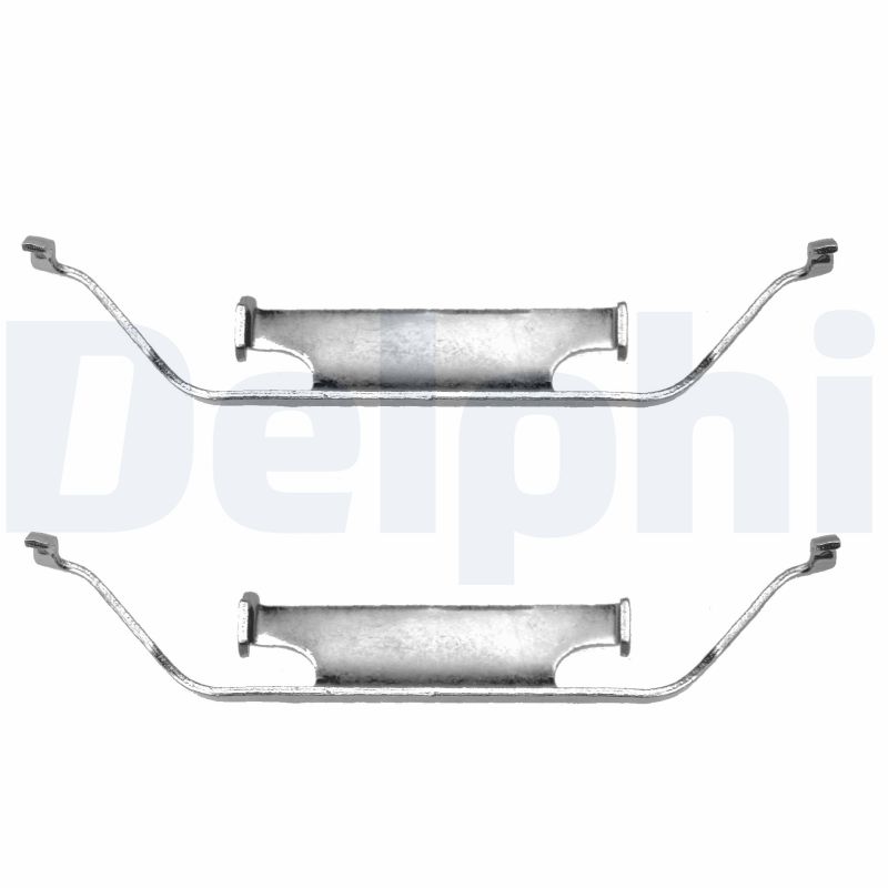 Kit accessori, Pastiglia freno - LX0135 DELPHI
