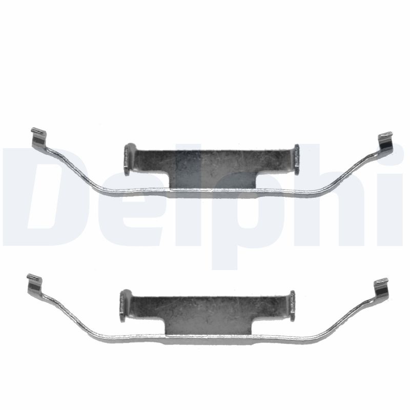 Комплектующие, колодки дискового тормоза - LX0136 DELPHI