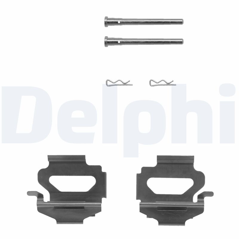 Kit accessori, Pastiglia freno - LX0149 DELPHI