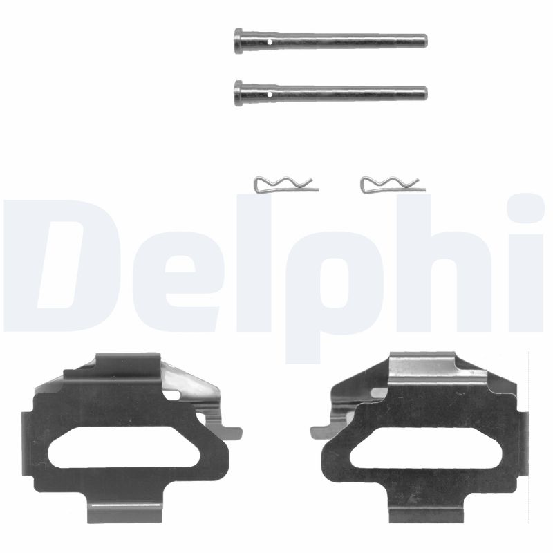 Accessory Kit, disc brake pad - LX0150 DELPHI