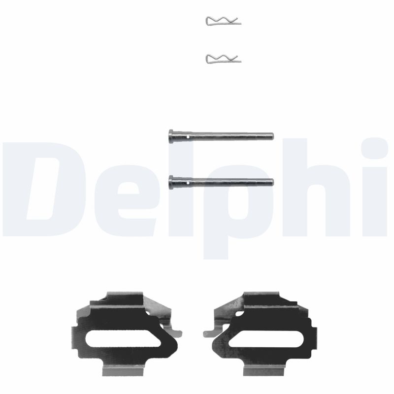 Accessory Kit, disc brake pad - LX0162 DELPHI