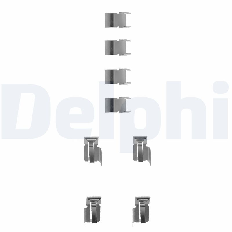 Accessory Kit, disc brake pad - LX0183 DELPHI