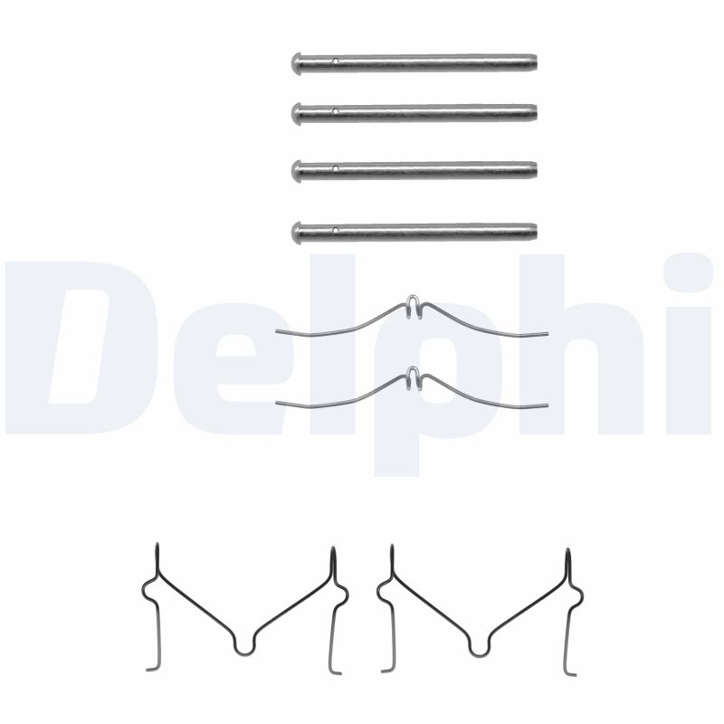 Accessory Kit, disc brake pad - LX0211 DELPHI