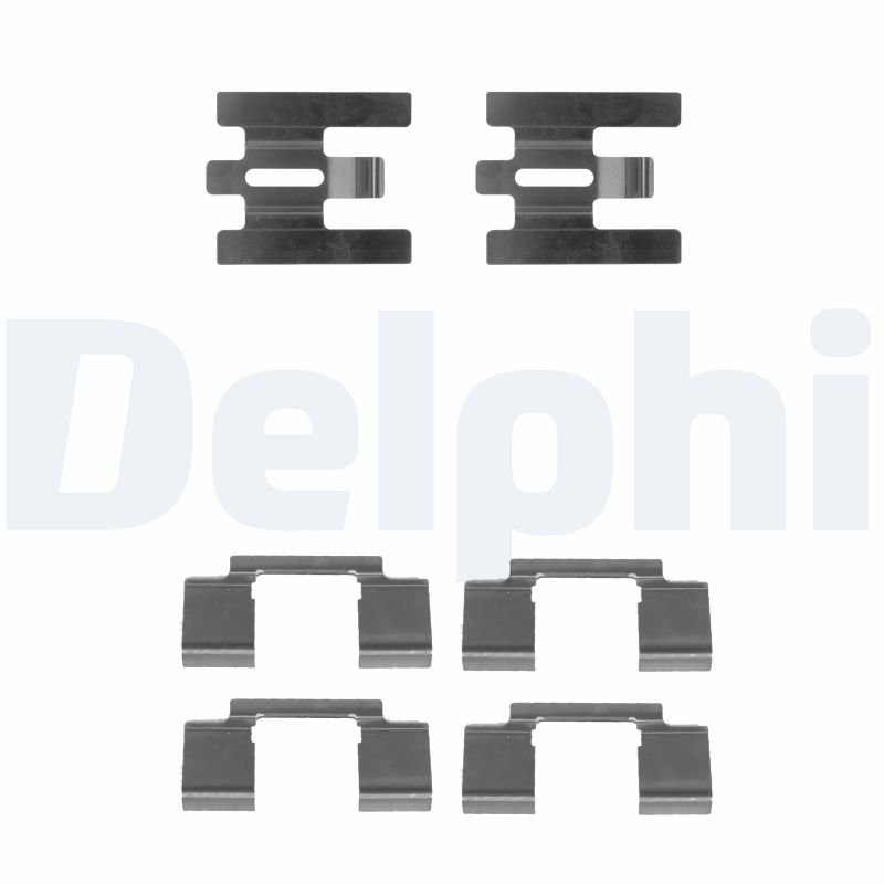 Accessory Kit, disc brake pad - LX0224 DELPHI