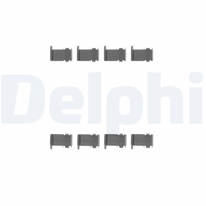 Kit accessori, Pastiglia freno - LX0226 DELPHI