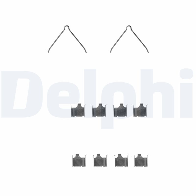 Accessory Kit, disc brake pad - LX0229 DELPHI