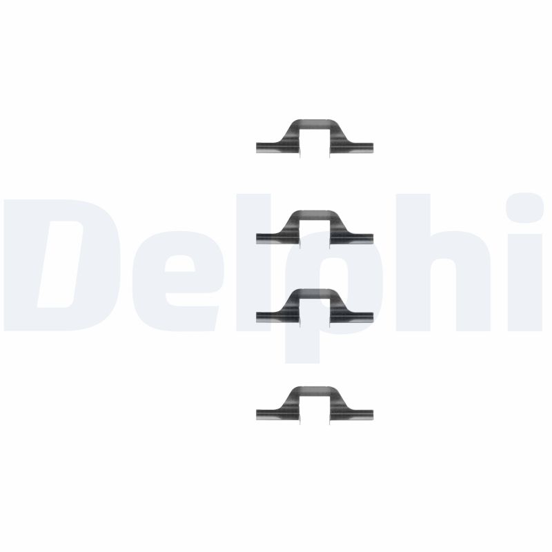 Accessory Kit, disc brake pad - LX0260 DELPHI