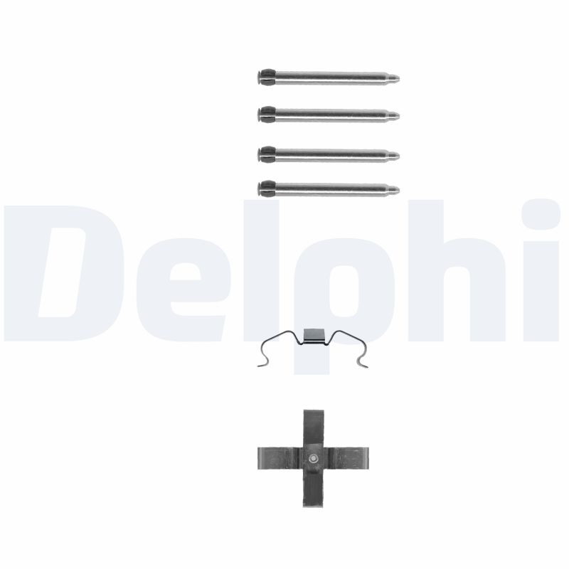 Kit accessori, Pastiglia freno - LX0263 DELPHI