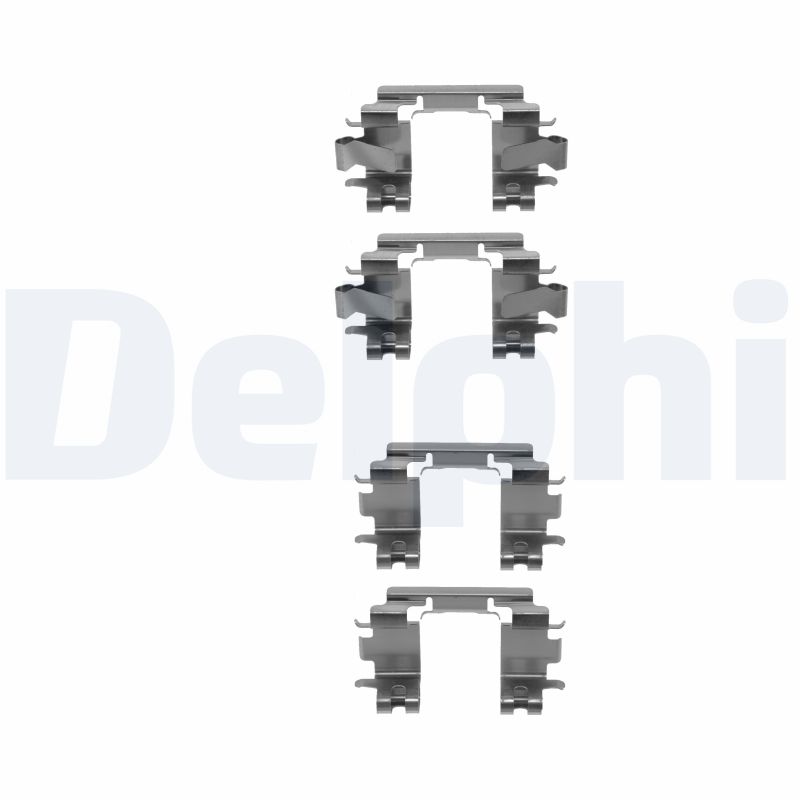 Комплектующие, колодки дискового тормоза - LX0298 DELPHI