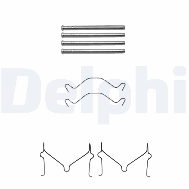 Accessory Kit, disc brake pad - LX0306 DELPHI