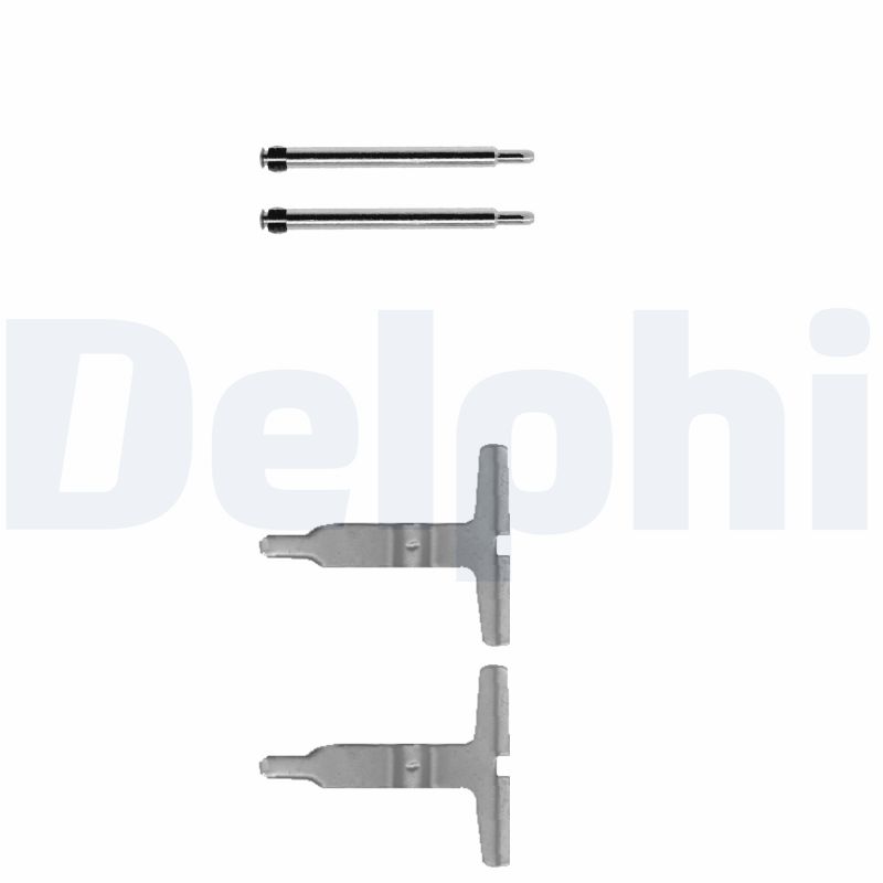 Accessory Kit, disc brake pad - LX0312 DELPHI