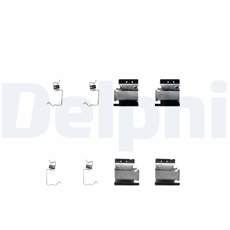 Kit accessori, Pastiglia freno - LX0313 DELPHI