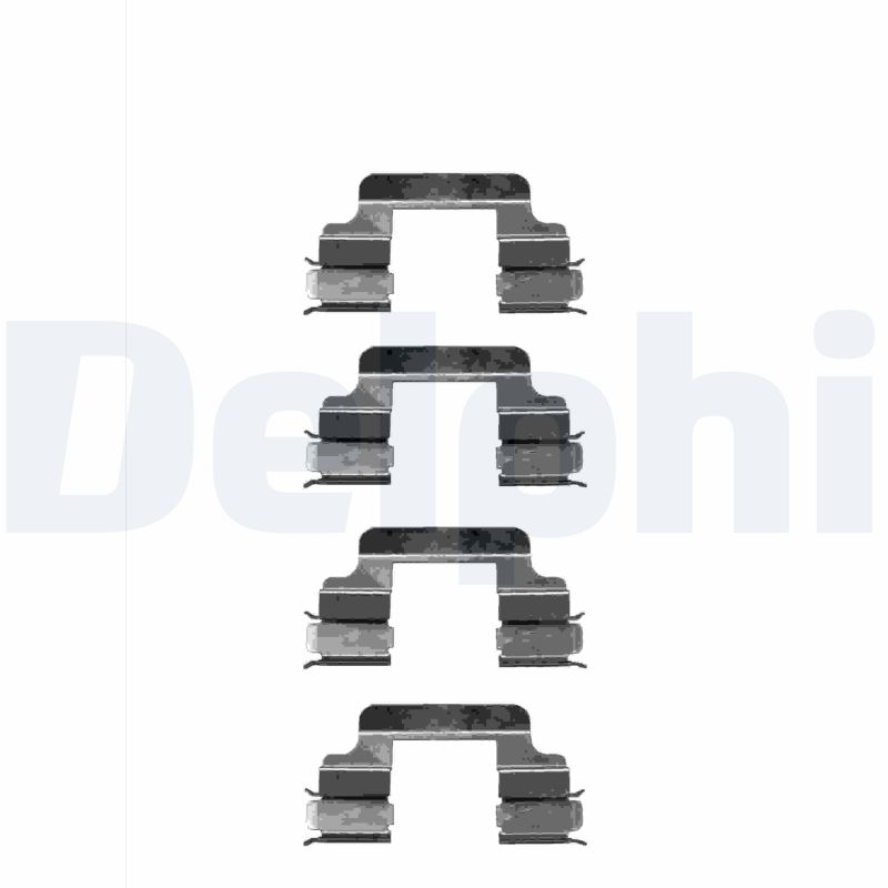 Accessory Kit, disc brake pad - LX0334 DELPHI